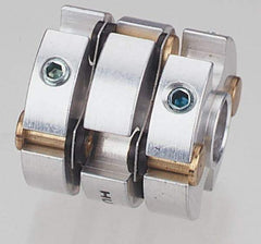 Value Collection - Flexible Membrane Coupling - 3/4" OD, 1.07" OAL, Stainless Steel - Eagle Tool & Supply