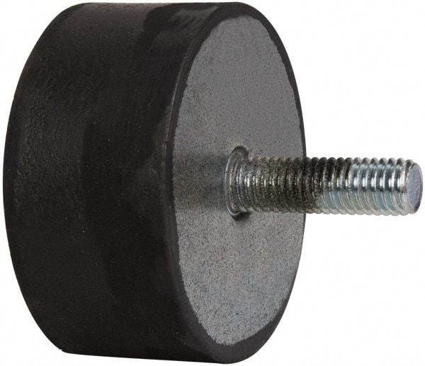 Tech Products - 1815 Lb Capacity, 1/2-13 Plate/Stud Vibration Isolator - 3-1/8" Diam, 1-1/2" High - Eagle Tool & Supply