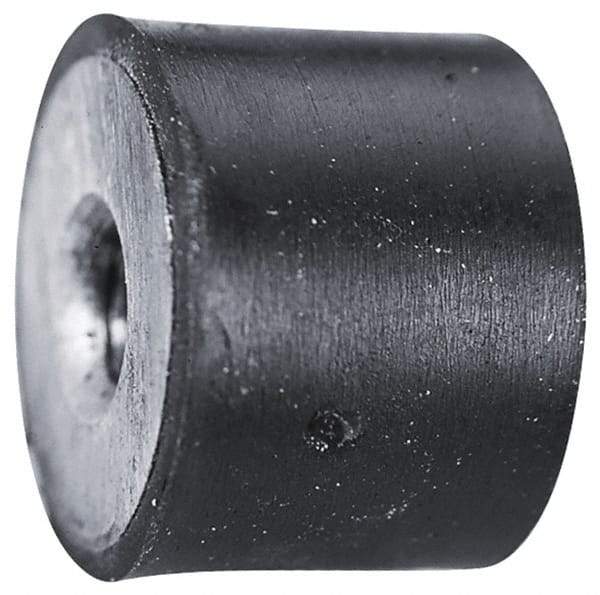 Tech Products - 360 Lb Capacity, 1/2-13 Stud/Stud Vibration Isolator - 3-1/8" Diam, 1-1/2" High - Eagle Tool & Supply