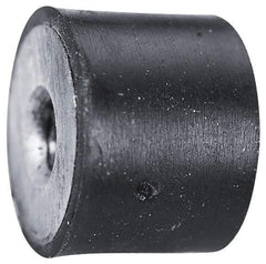 Tech Products - 360 Lb Capacity, 1/2-13 Stud/Stud Vibration Isolator - 3-1/8" Diam, 1-1/2" High - Eagle Tool & Supply