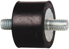 Tech Products - 185 Lb Capacity, 3/8-16 Stud/Stud Vibration Isolator - 1-1/2" Diam, 1" High - Eagle Tool & Supply