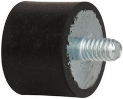 Tech Products - 55 Lb Capacity, 1/4-20 Plate/Stud Vibration Isolator - 1" Diam, 3/4" High - Eagle Tool & Supply