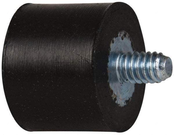 Tech Products - 65 Lb Capacity, 1/4-20 Plate/Stud Vibration Isolator - 1" Diam, 3/4" High - Eagle Tool & Supply