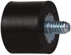 Tech Products - 65 Lb Capacity, 1/4-20 Plate/Stud Vibration Isolator - 1" Diam, 3/4" High - Eagle Tool & Supply