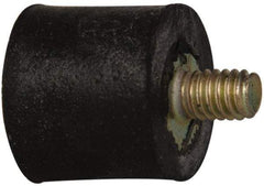 Tech Products - 14 Lb Capacity, 8-32 Plate/Stud Vibration Isolator - 9/16" Diam, 1/2" High - Eagle Tool & Supply
