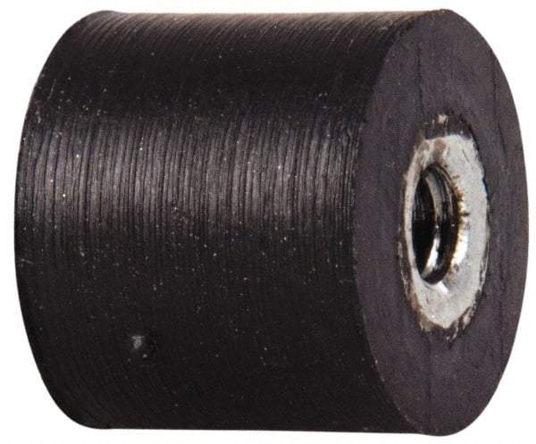 Tech Products - 18 Lb Capacity, 8-32 Plate/Plate Vibration Isolator - 9/16" Diam, 1/2" High - Eagle Tool & Supply