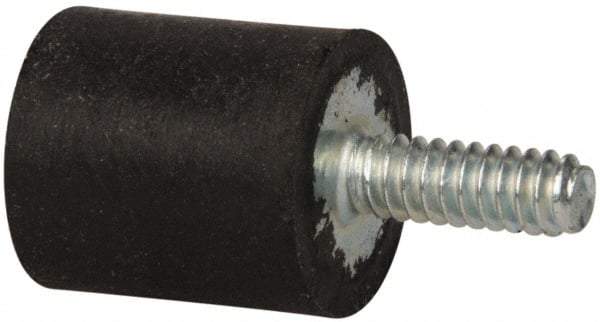 Tech Products - 6 Lb Capacity, 6-32 Plate/Stud Vibration Isolator - 7/16" Diam, 1/2" High - Eagle Tool & Supply