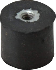 Tech Products - 18 Lb Capacity, 6-32 Plate/Plate Vibration Isolator - 9/16" Diam, 1/2" High - Eagle Tool & Supply