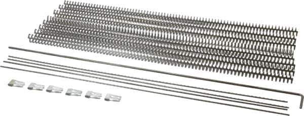 Value Collection - Conveyor Belt Lacing - 18" OAL x 18" Belt Width, 1/8 to 5/32" Belt - Eagle Tool & Supply