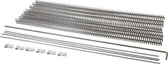 Value Collection - Conveyor Belt Lacing - 18" OAL x 18" Belt Width, 1/8 to 5/32" Belt - Eagle Tool & Supply