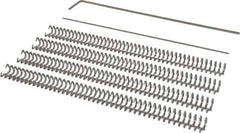 Value Collection - Conveyor Belt Lacing - 12" OAL x 12" Belt Width, 5/32 to 3/16" Belt - Eagle Tool & Supply