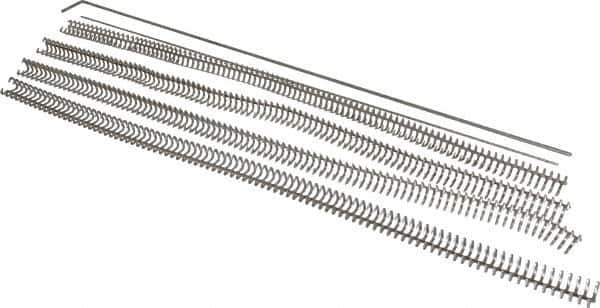 Value Collection - Conveyor Belt Lacing - 24" OAL x 24" Belt Width, 5/32 to 3/16" Belt - Eagle Tool & Supply