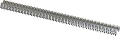 Value Collection - Conveyor Belt Lacing - 12" OAL x 12" Belt Width, 3/16 to 7/32" Belt - Eagle Tool & Supply