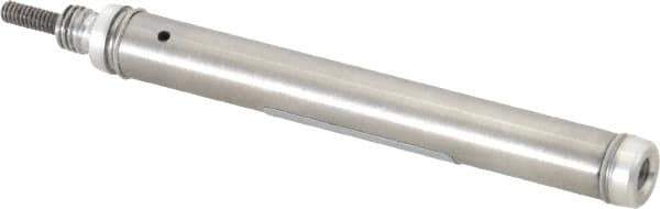 Norgren - 1-1/2" Stroke x 5/16" Bore Single Acting Air Cylinder - 10-32 Port, 5-40 Rod Thread - Eagle Tool & Supply