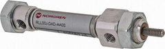 Norgren - 1/2" Stroke x 5/16" Bore Double Acting Air Cylinder - 10-32 Port, 5-40 Rod Thread - Eagle Tool & Supply