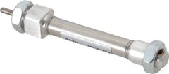 Norgren - 1/2" Stroke Single Acting Air Cylinder - 10-32 Port, 10-32 Rod Thread - Eagle Tool & Supply