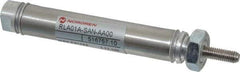 Norgren - 1" Stroke Single Acting Air Cylinder - 10-32 Port, 10-32 Rod Thread - Eagle Tool & Supply