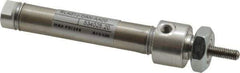 Norgren - 1-1/2" Stroke Double Acting Air Cylinder - 10-32 Port, 10-32 Rod Thread - Eagle Tool & Supply