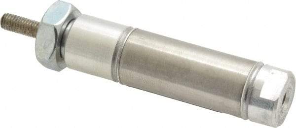 Norgren - 1/2" Stroke x 9/16" Bore Double Acting Air Cylinder - 10-32 Port, 10-32 Rod Thread - Eagle Tool & Supply