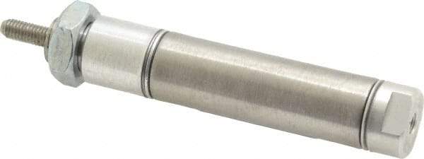 Norgren - 1" Stroke x 9/16" Bore Double Acting Air Cylinder - 10-32 Port, 10-32 Rod Thread - Eagle Tool & Supply