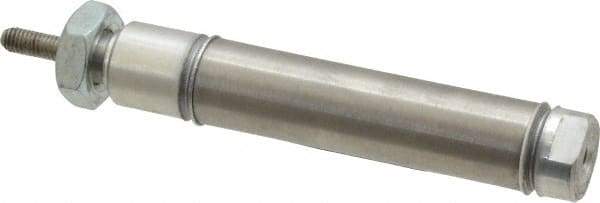 Norgren - 1-1/2" Stroke x 9/16" Bore Double Acting Air Cylinder - 10-32 Port, 10-32 Rod Thread - Eagle Tool & Supply