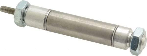 Norgren - 1" Stroke x 9/16" Bore Double Acting Air Cylinder - 10-32 Port, 10-32 Rod Thread - Eagle Tool & Supply