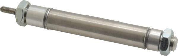 Norgren - 2" Stroke x 9/16" Bore Double Acting Air Cylinder - 10-32 Port, 10-32 Rod Thread - Eagle Tool & Supply