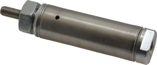 Norgren - 1" Stroke x 3/4" Bore Single Acting Air Cylinder - 1/8 Port, 1/4-28 Rod Thread - Eagle Tool & Supply