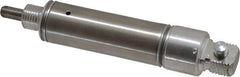 Norgren - 1" Stroke x 3/4" Bore Single Acting Air Cylinder - 1/8 Port, 1/4-28 Rod Thread - Eagle Tool & Supply