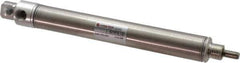 Norgren - 3" Stroke x 3/4" Bore Single Acting Air Cylinder - 1/8 Port, 1/4-28 Rod Thread - Eagle Tool & Supply