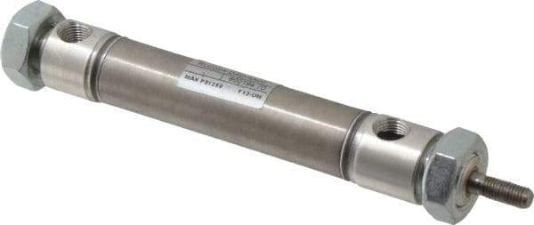 Norgren - 2" Stroke x 3/4" Bore Double Acting Air Cylinder - 1/8 Port, 1/4-28 Rod Thread - Eagle Tool & Supply