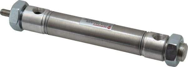 Norgren - 3" Stroke x 3/4" Bore Double Acting Air Cylinder - 1/8 Port, 1/4-28 Rod Thread - Eagle Tool & Supply