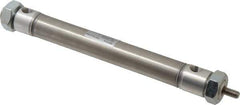 Norgren - 4" Stroke x 3/4" Bore Double Acting Air Cylinder - 1/8 Port, 1/4-28 Rod Thread - Eagle Tool & Supply