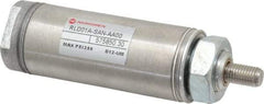 Norgren - 1" Stroke x 1-1/16" Bore Single Acting Air Cylinder - 1/8 Port, 5/16-24 Rod Thread - Eagle Tool & Supply