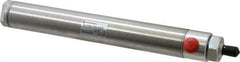 Norgren - 6" Stroke x 1-1/16" Bore Double Acting Air Cylinder - 1/8 Port, 5/16-24 Rod Thread - Eagle Tool & Supply