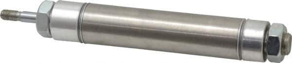 Norgren - 3" Stroke x 1-1/16" Bore Double Acting Air Cylinder - 1/8 Port, 5/16-24 Rod Thread - Eagle Tool & Supply