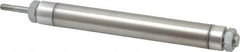 Norgren - 6" Stroke x 1-1/16" Bore Double Acting Air Cylinder - 1/8 Port, 5/16-24 Rod Thread - Eagle Tool & Supply