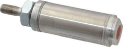 Norgren - 1" Stroke x 1-1/4" Bore Single Acting Air Cylinder - 1/8 Port, 7/16-20 Rod Thread - Eagle Tool & Supply