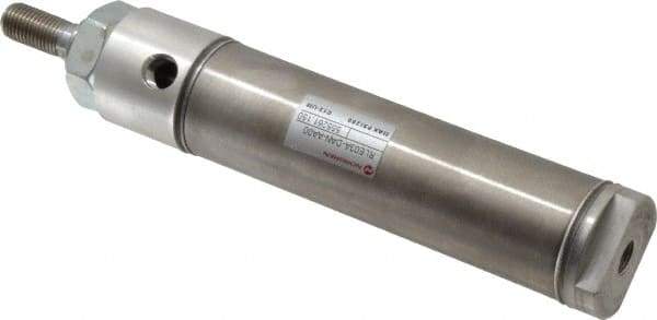 Norgren - 3" Stroke x 1-1/4" Bore Double Acting Air Cylinder - 1/8 Port, 7/16-20 Rod Thread - Eagle Tool & Supply