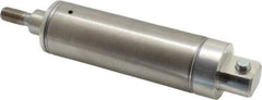 Norgren - 2" Stroke x 1-1/2" Bore Single Acting Air Cylinder - 1/8 Port, 7/16-20 Rod Thread - Eagle Tool & Supply