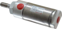 Norgren - 1" Stroke x 1-1/2" Bore Double Acting Air Cylinder - 1/8 Port, 7/16-20 Rod Thread - Eagle Tool & Supply