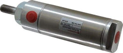 Norgren - 2" Stroke x 1-1/2" Bore Double Acting Air Cylinder - 1/8 Port, 7/16-20 Rod Thread - Eagle Tool & Supply