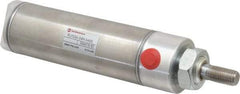 Norgren - 3" Stroke x 1-1/2" Bore Double Acting Air Cylinder - 1/8 Port, 7/16-20 Rod Thread - Eagle Tool & Supply