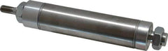 Norgren - 4" Stroke x 1-1/2" Bore Double Acting Air Cylinder - 1/8 Port, 7/16-20 Rod Thread - Eagle Tool & Supply