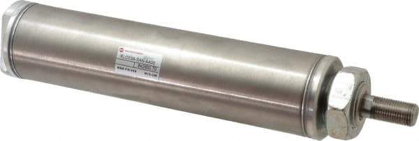 Norgren - 3" Stroke x 1-3/4" Bore Single Acting Air Cylinder - 1/4 Port, 1/2-20 Rod Thread - Eagle Tool & Supply