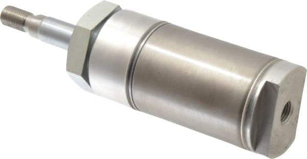 Norgren - 1" Stroke x 2" Bore Double Acting Air Cylinder - 1/4 Port, 1/2-20 Rod Thread - Eagle Tool & Supply