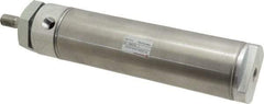 Norgren - 5" Stroke x 2" Bore Double Acting Air Cylinder - 1/4 Port, 1/2-20 Rod Thread - Eagle Tool & Supply