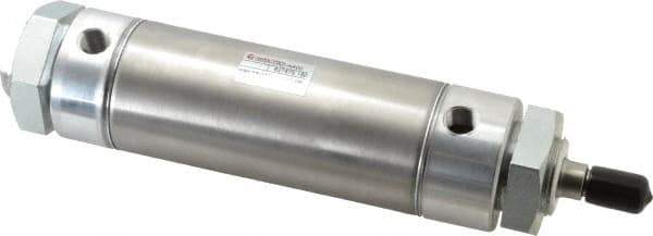 Norgren - 3" Stroke x 2" Bore Double Acting Air Cylinder - 1/4 Port, 1/2-20 Rod Thread - Eagle Tool & Supply