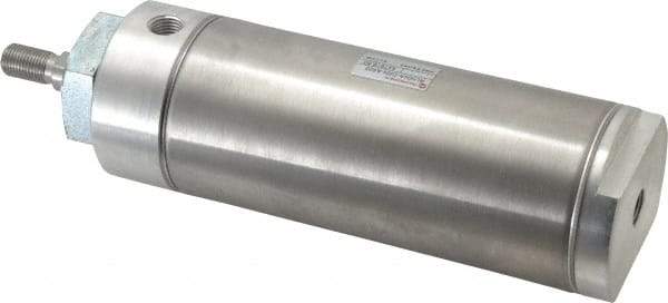 Norgren - 4" Stroke x 2-1/2" Bore Double Acting Air Cylinder - 1/4 Port, 1/2-20 Rod Thread - Eagle Tool & Supply