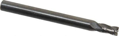 Niagara Cutter - 5/32", 5/16" LOC, 3/16" Shank Diam, 2" OAL, 4 Flute, Solid Carbide Square End Mill - Single End, Uncoated, Spiral Flute, 30° Helix, Centercutting, Right Hand Cut, Right Hand Flute, Series C430 - Eagle Tool & Supply